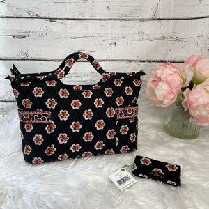 Vera Bradley NWOT purse in pirouette plus matching card sleeve NWT